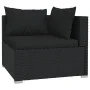 8-teiliges Gartenmöbel-Set und schwarze synthetische Rattankissen von vidaXL, Gartensets - Ref: Foro24-3102280, Preis: 965,46...