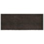 Encimera de baño madera tratada marrón oscuro 160x60x(2-4) cm