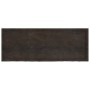 Encimera de baño madera tratada marrón oscuro 160x60x(2-6) cm
