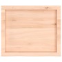 Tablero de mesa madera maciza roble sin tratar 60x50x(2-6) cm