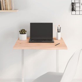 Tablero de mesa madera maciza de roble sin tratar 60x60x2 cm Tablero de mesa madera maciza de roble sin tratar 60x60x2 cm
