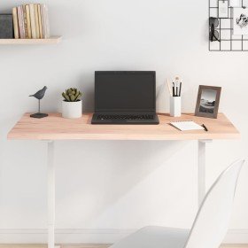 Tablero de mesa madera maciza de roble sin tratar 100x40x2 cm Tablero de mesa madera maciza de roble sin tratar 100x40x2 cm