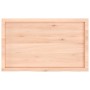 Tablero de mesa madera maciza roble sin tratar 100x60x(2-4) cm