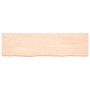 Tablero de mesa madera maciza roble sin tratar 180x50x(2-6) cm