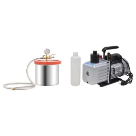 Vacuum chamber with 2-stage pump 7.4 L by vidaXL, Water pumps - Ref: Foro24-3100542, Price: 394,27 €, Discount: %