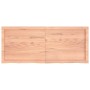 Tablero mesa madera roble tratada marrón claro 120x50x(2-4) cm