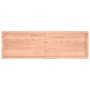 Tablero mesa madera roble tratada marrón claro 160x50x(2-4) cm