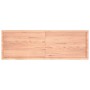 Tablero mesa madera roble tratada marrón claro 180x60x(2-4) cm