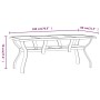 Garten Esstischgarnitur 9 Stück grau und schwarz von vidaXL, Gartensets - Ref: Foro24-3102921, Preis: 460,67 €, Rabatt: %