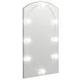 Espejo con luces LED vidrio arco 90x45 cm by vidaXL, Mirrors - Ref: Foro24-3102978, Price: 51,97 €, Discount: %