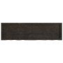 Tablero mesa madera roble tratada marrón oscuro 140x40x(2-4) cm en Tableros para mesas | Comprar online en Foro24
