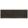 Tablero mesa madera roble tratada marrón oscuro 160x50x(2-4) cm en Tableros para mesas | Comprar online en Foro24