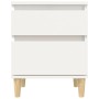 Nachttische 2 Einheiten weiß 40x35x50 cm von vidaXL, Schließfächer und Lagerschränke - Ref: Foro24-821827, Preis: 88,41 €, Ra...