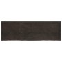 Tablero mesa madera roble tratada marrón oscuro 160x50x(2-6) cm