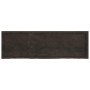 Tablero mesa madera roble tratada marrón oscuro 160x50x(2-6) cm en Tableros para mesas | Comprar online en Foro24