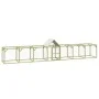 Solid impregnated pine wood chicken coop 700x100x150 cm by vidaXL, Cages and habitats for small animals - Ref: Foro24-3102984...
