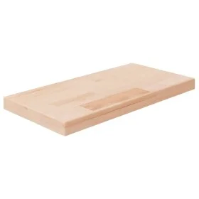 Untreated solid oak wood shelf board 40x20x2.5 cm by vidaXL, Shelves and shelves - Ref: Foro24-342934, Price: 18,20 €, Discou...