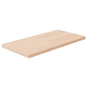Untreated solid oak wood shelf board 40x20x1.5 cm by vidaXL, Shelves and shelves - Ref: Foro24-342920, Price: 16,87 €, Discou...