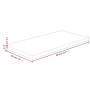 Untreated solid oak wood shelf board 40x20x1.5 cm by vidaXL, Shelves and shelves - Ref: Foro24-342920, Price: 17,40 €, Discou...