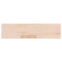 Untreated solid oak wood shelf board 80x20x4 cm by vidaXL, Shelves and shelves - Ref: Foro24-342950, Price: 49,37 €, Discount: %