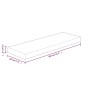 Regalbrett aus unbehandeltem massivem Eichenholz, 80 x 20 x 4 cm von vidaXL, Regale und Regale - Ref: Foro24-342950, Preis: 4...