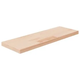 Untreated solid oak wood shelf board 60x20x2.5 cm by vidaXL, Shelves and shelves - Ref: Foro24-342935, Price: 27,14 €, Discou...