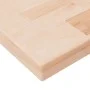 Regalbrett aus unbehandeltem massivem Eichenholz, 60 x 20 x 2,5 cm von vidaXL, Regale und Regale - Ref: Foro24-342935, Preis:...