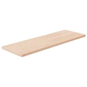 Untreated solid oak wood shelf board 60x20x1.5 cm by vidaXL, Shelves and shelves - Ref: Foro24-342921, Price: 21,86 €, Discou...