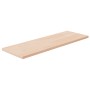 Untreated solid oak wood shelf board 60x20x1.5 cm by vidaXL, Shelves and shelves - Ref: Foro24-342921, Price: 25,60 €, Discou...