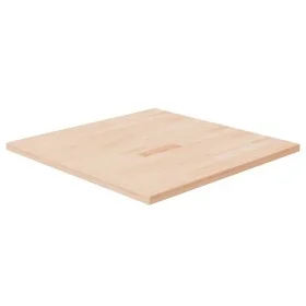 Quadratische Tischplatte unbehandeltes Eichenholz 70x70x2,5cm von vidaXL, Tischplatten - Ref: Foro24-342931, Preis: 74,38 €, ...