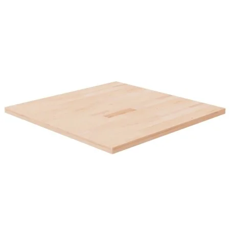 Quadratische Tischplatte unbehandeltes Eichenholz 70x70x2,5cm von vidaXL, Tischplatten - Ref: Foro24-342931, Preis: 74,38 €, ...