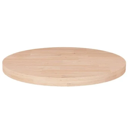 Runde Tischoberfläche aus unbehandeltem Eichenholz Ø40x2,5cm von vidaXL, Tischplatten - Ref: Foro24-342901, Preis: 31,02 €, R...