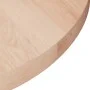 Round untreated oak wood table surface Ø40x2.5cm by vidaXL, Table tops - Ref: Foro24-342901, Price: 31,02 €, Discount: %