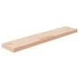 Regalbrett aus unbehandeltem massivem Eichenholz, 100 x 20 x 4 cm von vidaXL, Regale und Regale - Ref: Foro24-342951, Preis: ...