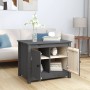 Solid gray pine wood coffee table 71x49x55 cm by vidaXL, Coffee table - Ref: Foro24-820928, Price: 102,29 €, Discount: %