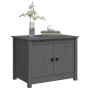 Solid gray pine wood coffee table 71x49x55 cm by vidaXL, Coffee table - Ref: Foro24-820928, Price: 102,29 €, Discount: %