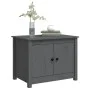 Solid gray pine wood coffee table 71x49x55 cm by vidaXL, Coffee table - Ref: Foro24-820928, Price: 86,06 €, Discount: %