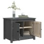Solid gray pine wood coffee table 71x49x55 cm by vidaXL, Coffee table - Ref: Foro24-820928, Price: 102,29 €, Discount: %