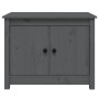 Solid gray pine wood coffee table 71x49x55 cm by vidaXL, Coffee table - Ref: Foro24-820928, Price: 102,29 €, Discount: %