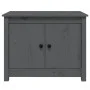 Solid gray pine wood coffee table 71x49x55 cm by vidaXL, Coffee table - Ref: Foro24-820928, Price: 86,06 €, Discount: %