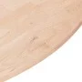 Round oak wood table top untreated surface Ø70x1.5cm by vidaXL, Table tops - Ref: Foro24-342897, Price: 59,65 €, Discount: %