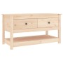 Mesa de centro de madera maciza de pino 102x49x55 cm de vidaXL, Mesas de centro - Ref: Foro24-820921, Precio: 94,77 €