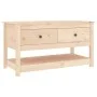 Solid pine wood coffee table 102x49x55 cm by vidaXL, Coffee table - Ref: Foro24-820921, Price: 92,83 €, Discount: %