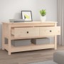 Mesa de centro de madera maciza de pino 102x49x55 cm de vidaXL, Mesas de centro - Ref: Foro24-820921, Precio: 94,77 €