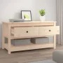Mesa de centro de madera maciza de pino 102x49x55 cm de vidaXL, Mesas de centro - Ref: Foro24-820921, Precio: 93,38 €, Descue...