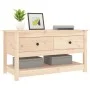 Solid pine wood coffee table 102x49x55 cm by vidaXL, Coffee table - Ref: Foro24-820921, Price: 92,83 €, Discount: %