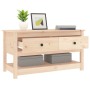 Mesa de centro de madera maciza de pino 102x49x55 cm de vidaXL, Mesas de centro - Ref: Foro24-820921, Precio: 94,77 €