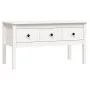 Couchtisch aus massivem weißem Kiefernholz, 102 x 49 x 55 cm von vidaXL, Couchtisch - Ref: Foro24-820942, Preis: 98,31 €, Rab...