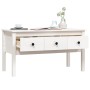 Couchtisch aus massivem weißem Kiefernholz, 102 x 49 x 55 cm von vidaXL, Couchtisch - Ref: Foro24-820942, Preis: 99,33 €, Rab...