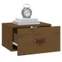 Brown honey wall-mounted bedside table 40x29.5x22 cm by vidaXL, Lockers and storage cabinets - Ref: Foro24-820992, Price: 32,...
